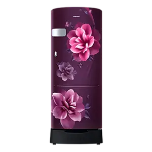 Samsung 223L Stylish Grandé Design Single Door Refrigerator RR24C2Z23CR Camellia Purple
