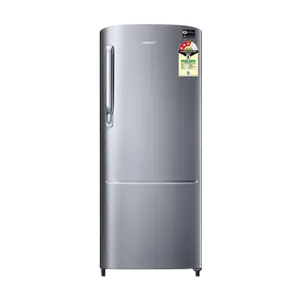 Samsung RR24H2723S8, Single Door Refrigerator with Stylish Grandé Design 223 L Elegant Inox