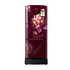 Samsung RR24H2823HT, Single Door Refrigerator with Stylish Crown design 223 L Hydrangea Plum