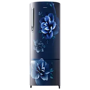 Samsung 255L Stylish Grandé Design Single Door Refrigerator RR26A375YCU Camellia Blue