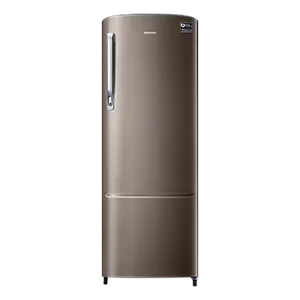 Samsung 246L Stylish Grandé Design Single Door Refrigerator RR26C3733DX Luxe Brown