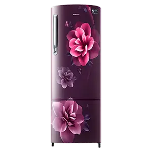 Samsung 246L Stylish Grandé Design Single Door Refrigerator RR26C3753CR Camellia Purple