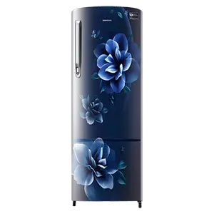 Samsung 246L Stylish Grandé Design Single Door Refrigerator RR26C3753CU Camellia Blue
