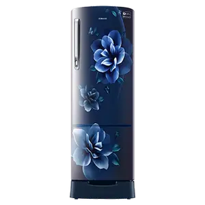 Samsung 246L Stylish Grandé Design Single Door Refrigerator RR26C3893CU Camellia Blue