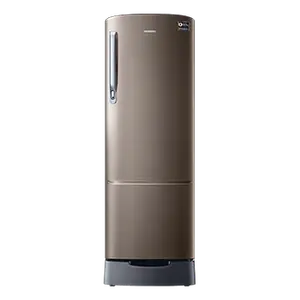 Samsung 246L Stylish Grandé Design Single Door Refrigerator RR26C3893DX Luxe Brown