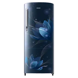Samsung 183L Stylish Grandé Design Single Door Refrigerator RR20C1712U8 Blooming Saffron Blue