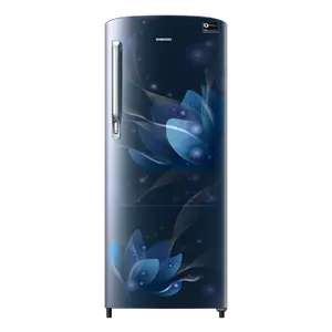 Samsung 183L Stylish Grandé Design Single Door Refrigerator RR20C1723U8 Blooming Saffron Blue