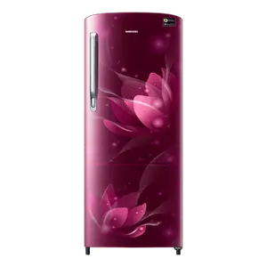 Samsung 183L Stylish Grandé Design Single Door Refrigerator RR20C1723R8 Blooming Saffron Red