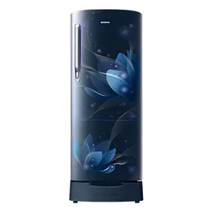Samsung 183L Stylish Grandé Design Single Door Refrigerator RR20C1812U8 Blooming Saffron Blue