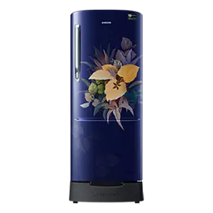 Samsung 183L Stylish Grandé Design Single Door Refrigerator RR20C1823VB Urban Tropical Blue