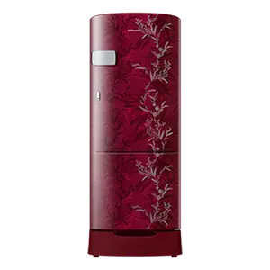 Samsung 183L Stylish Grandé Design Single Door Refrigerator RR20C1Z226R Mystic Overlay Red