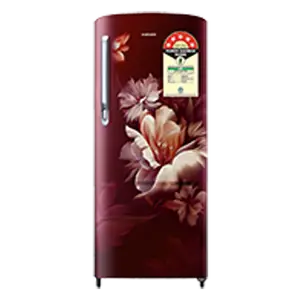 Samsung 183 L Stylish Grandé Design Single Door Refrigerator RR20D2725RZ Burgundy Red