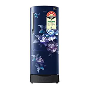 Samsung 183 L Stylish Grandé Design Single Door Refrigerator RR20D2825HV Blue Arctic