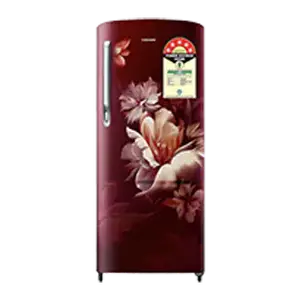 Samsung 183 L Stylish Grandé Design Single Door Refrigerator RR20D2825RZ Burgundy Red