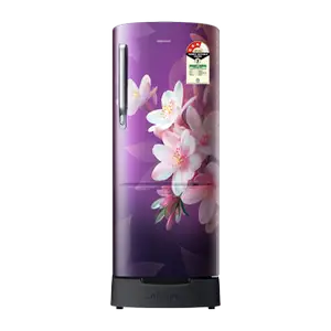 Samsung 183 L Stylish Grandé Design Single Door Refrigerator RR20F1823WB Wild Lily Blue 183 L