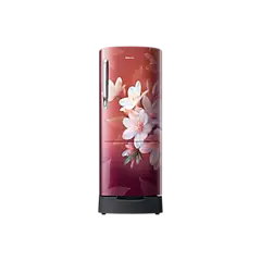 Samsung 183 L Stylish Grandé Design Single Door Refrigerator RR20F1823WR Wild Lily Red 183 L