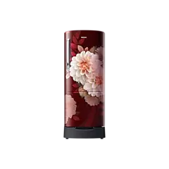 Samsung 183 L Stylish Grandé Design Single Door Refrigerator RR20F2825BR Burgundy Red 183 L