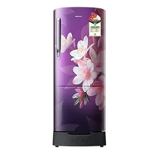 Samsung RR20H1823WB, Single Door Refrigerator with Stylish Grandé Design 183 L Wild Lily Blue