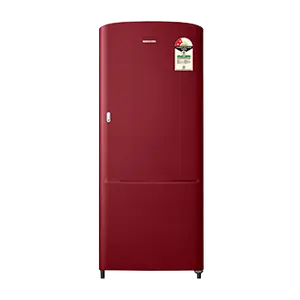 Samsung RR20H11C2RH, Single Door Refrigerator with Stylish Grandé Design 183 L Scarlet Red