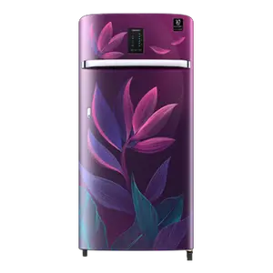 Samsung 189L Digi-Touch Cool™ Single Door Refrigerator RR21C2E259R Paradise Bloom Purple