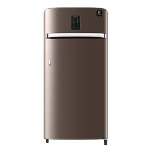 Samsung 189L Digi-Touch Cool™ Single Door Refrigerator RR21C2E25DX Luxe Brown