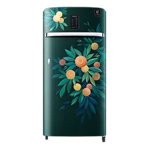 Samsung 189L Digi-Touch Cool™ Single Door Refrigerator RR21C2E25NL Orange Blossom Green