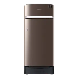 Samsung 189 L Horizontal Curve Design Single Door Refrigerator RR21C2H25DX Luxe Brown