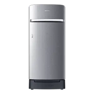 Samsung 189 L Horizontal Curve Design Single Door Refrigerator RR21C2H25S8 Elegant Inox