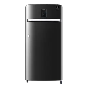 Samsung 183L Curd Maestro™ Single Door Refrigerator RR21C2J23BX Luxe Black