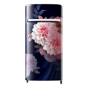 Samsung RR21H2G25BB, Single Door Refrigerator with Horizontal Curve Design 189 L Begonia Blue