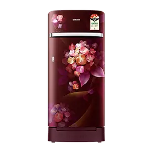 Samsung RR21H2H24HT, Single Door Refrigerator with Horizontal Curve Design 189 L Hydrangea Plum