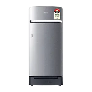 Samsung RR21H2H25S8, Single Door Refrigerator with Horizontal Curve Design 189 L Elegant Inox