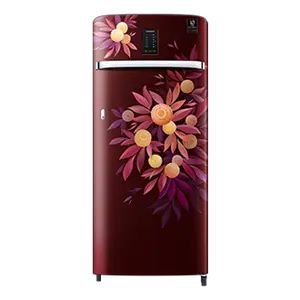 Samsung 215L Digi-Touch Cool™ Single Door Refrigerator RR23C2E24NJ Orange Blossom Red