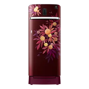 Samsung 215L Digi-Touch Cool™ Single Door Refrigerator RR23C2F24NJ Orange Blossom Red