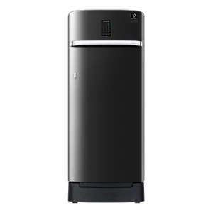 Samsung 209L Curd Maestro™ Single Door Refrigerator RR23C2K33BX Luxe Black