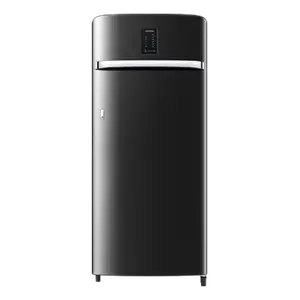 Samsung 215L Digi-Touch Cool™ Single Door Refrigerator RR23D2E35BX Luxe Black