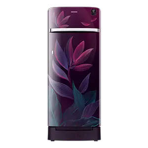 Samsung 215L Horizontal Curve Design Single Door Refrigerator RR23D2H349R Paradise Bloom Purple