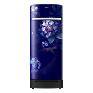 Samsung RR23H2H35HS, Single Door Refrigerator with Horizontal Curve Design 215 L Hydrangea Blue