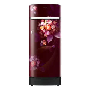Samsung RR23H2H35HT, Single Door Refrigerator with Horizontal Curve Design 215 L Hydrangea Plum