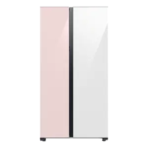 Samsung 653L BESPOKE Convertible 5in1 Side By Side Refrigerators RS76CB81A37P Clean Pink + Clean White
