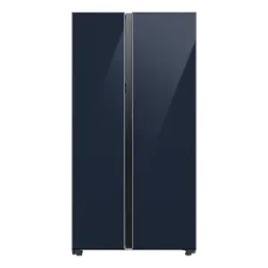 Samsung 653L BESPOKE Convertible 5in1 Side by Side Refrigerator RS76CB81A341 Clean Navy