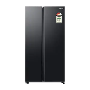 Samsung 653 L Convertible 5in1 Side By Side Refrigerator RS76CG8003B1 Black DOI