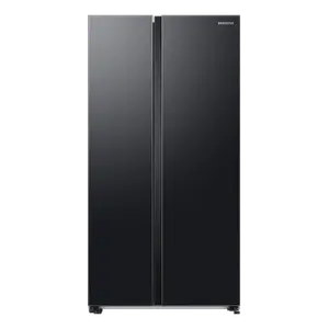 Samsung 653L Convertible 5in1 Side by Side Refrigerator RS76CG8115B1 Black Matt