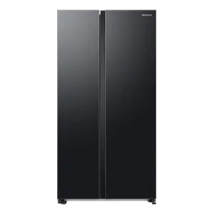 Samsung 644L Convertible 5in1 Side by Side Refrigerator RS76CG8133B1 Black Matt
