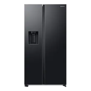 Samsung 633L Convertible 5in1 Side by Side Refrigerator RS78CG8543B1 Black Matt
