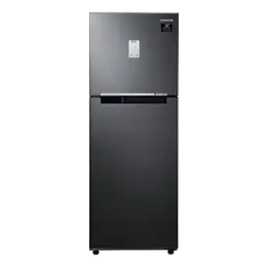 Samsung 236L Digital Inverter Technology Double Door Refrigerator RT28C3452BX Luxe Black