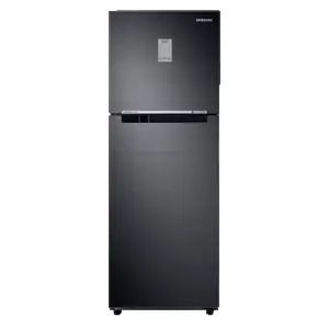 Samsung 236 L Convertible Freezer Double Door Refrigerator RT28C3733BX Luxe Black