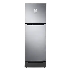 Samsung 236L Base Stand Drawer Double Door Refrigerator RT28C3832S8 Elegant Inox