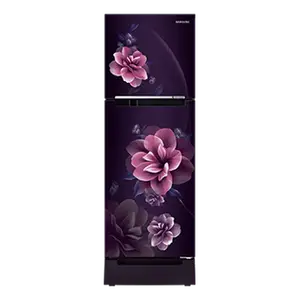Samsung 236L Base Stand Drawer Double Door Refrigerator RT28C3122CR Camellia Purple
