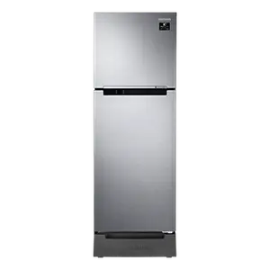 Samsung 236L Base Stand Drawer Double Door Refrigerator RT28C3122S9 Refined Inox
